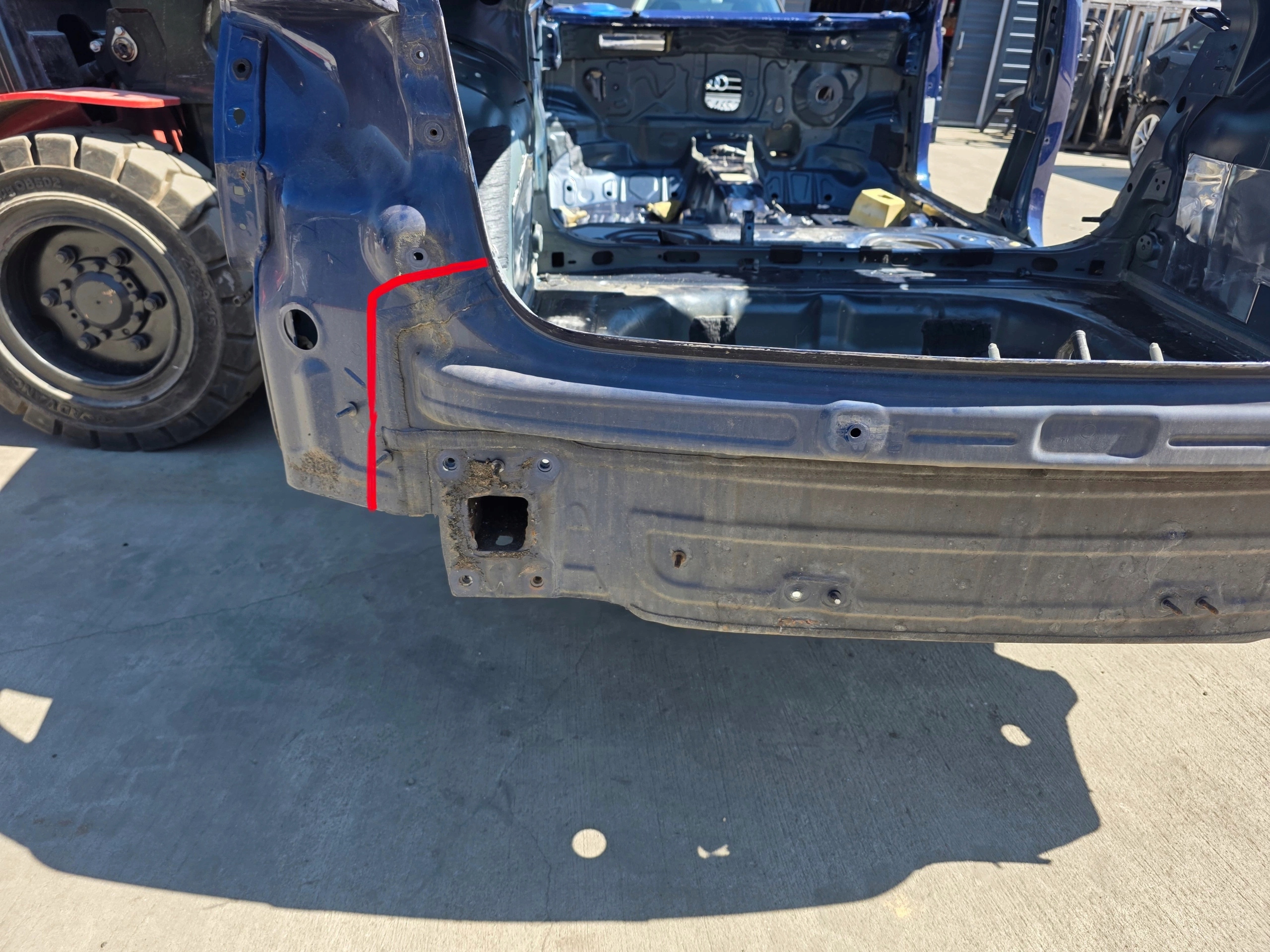 quarter sump rear panel AUDI A3 8V sedan 2012-2018 original !!!