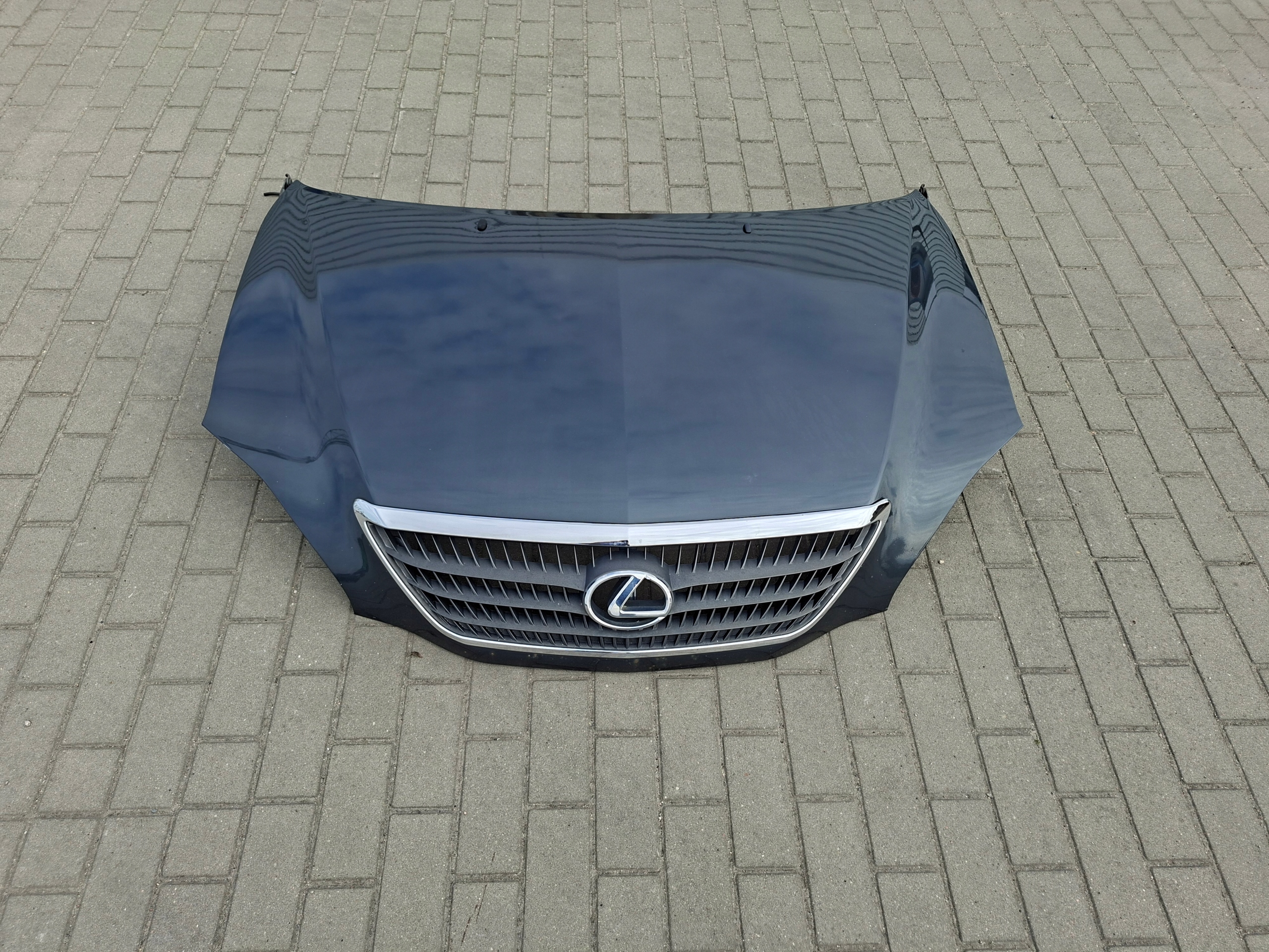 bonnet complete + grill + hinges 1E0 LEXUS RX II RX400 H RX300