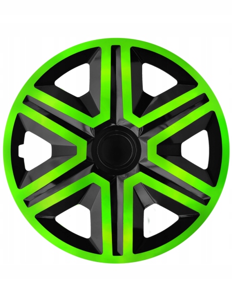 

Kołpaki 16" Action zielone uniwersalne