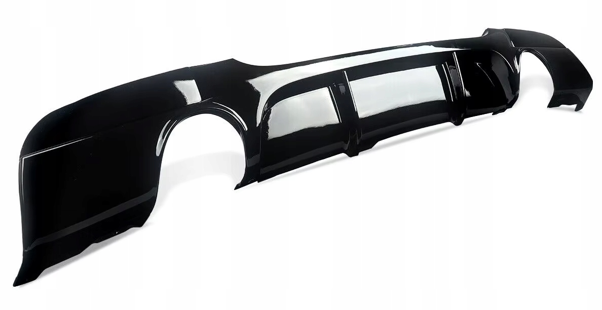 Bmw E92 E93 M Paket 2007-2013 Černý 335 Look Difuzér Zadního Nárazníku