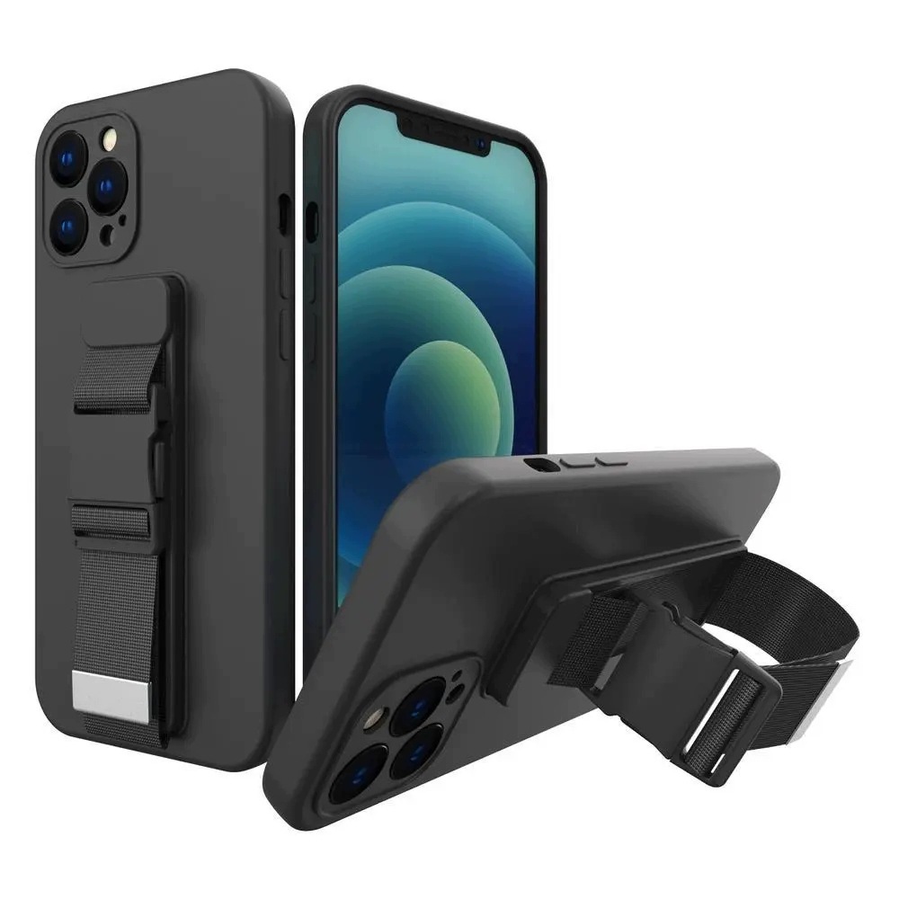 Rope Case silikonowe etui ze smyczą torebka smycz pasek do Xiaomi Poco M4