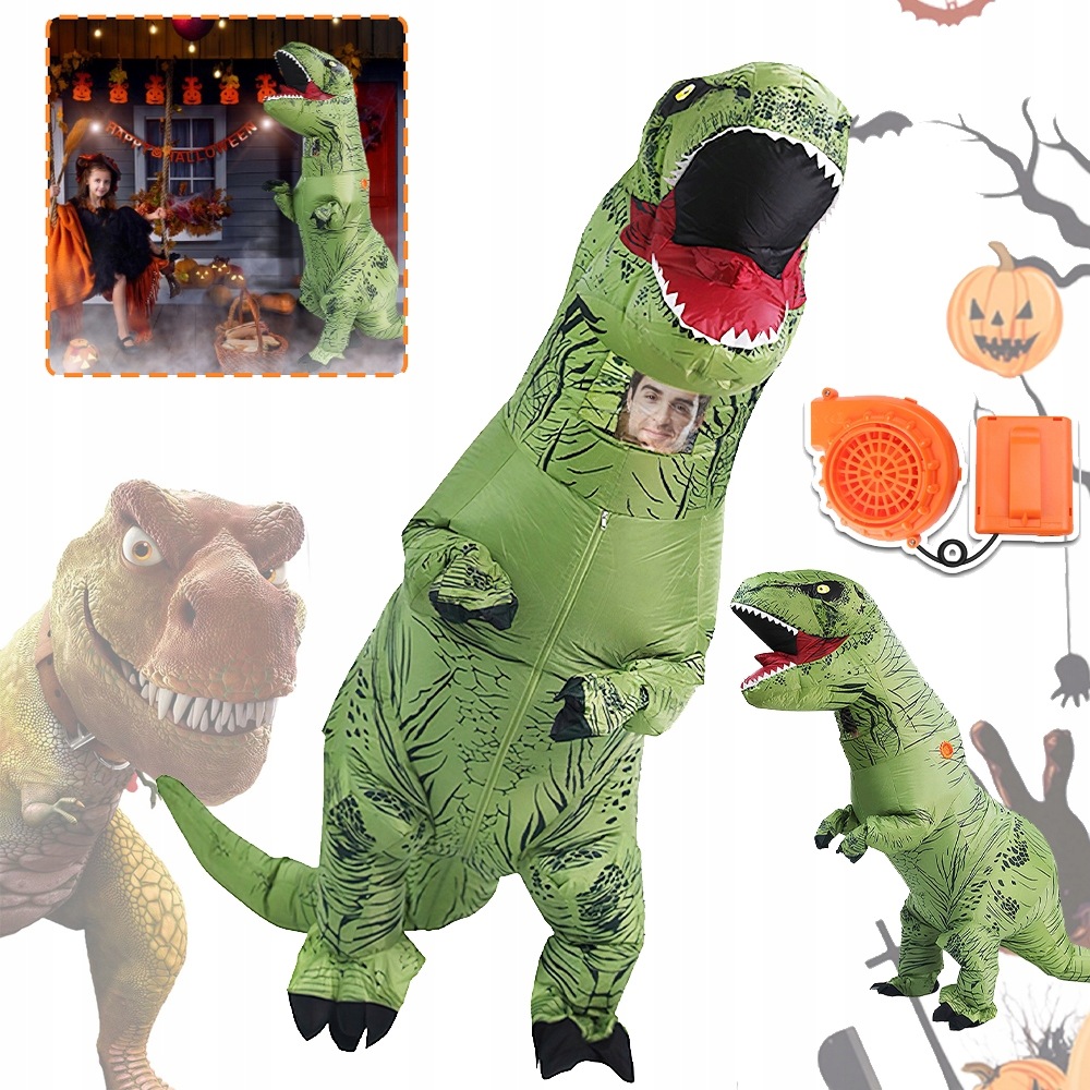 Kostým Dinosaurus T-rex Převlek Na Halloween Cosplay