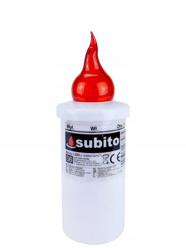 

Wkład Led Subito S6 czerwony