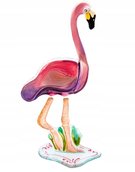 

Flaming szklany wykonany ręcznie Hand Made