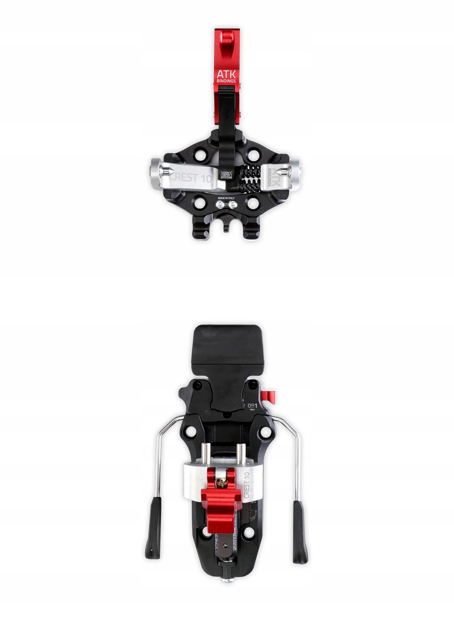 Wiązania skiturowe ATK Crest 10 - red 86 mm Model Crest 10