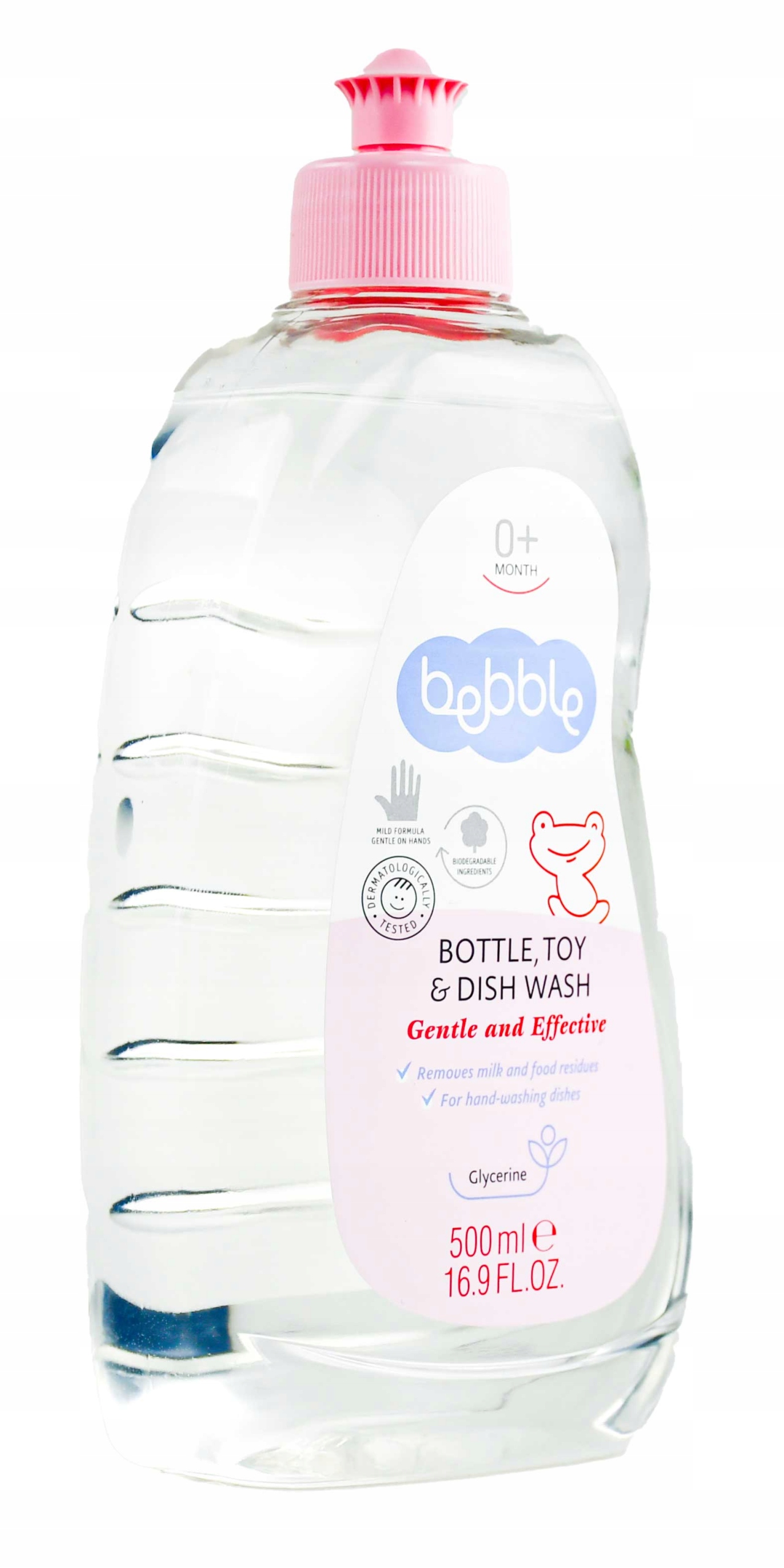 PŁYN DO MYCIA ŻEL BUTELEK SMOCZKÓW ZABAWEK 4x500ml Marka Bebble