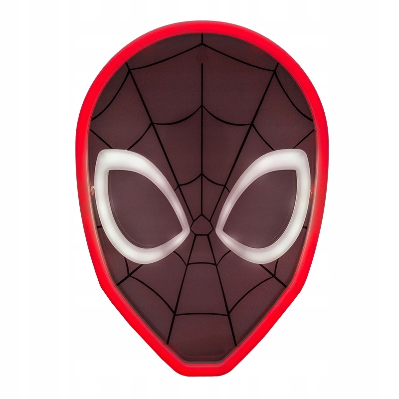 Nástěnná lampička neonová maska, Spider-Man