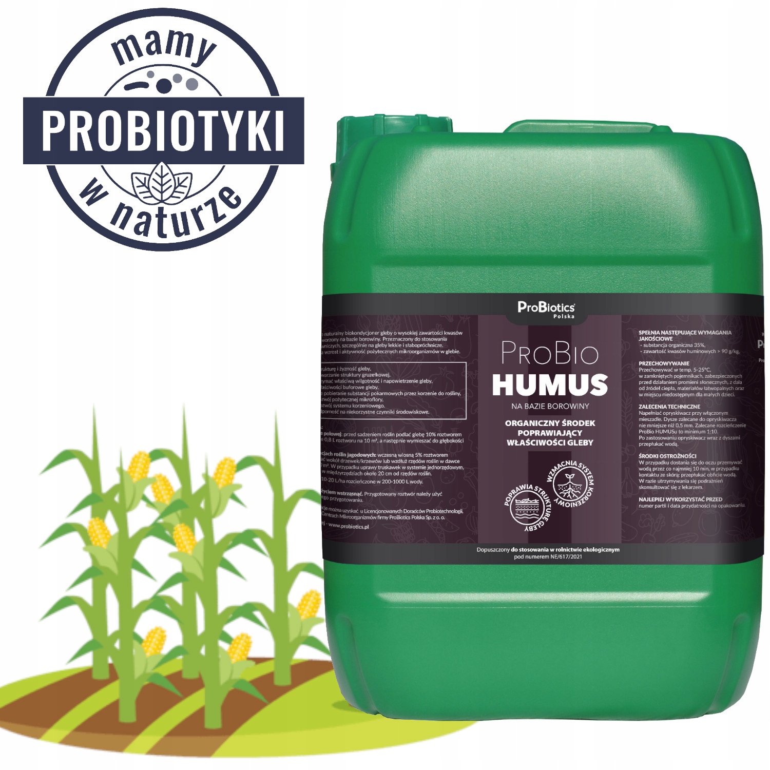 Probio Humus Na Bazie Borowiny Poprawa Struktury I Żyzności Gleby 10L