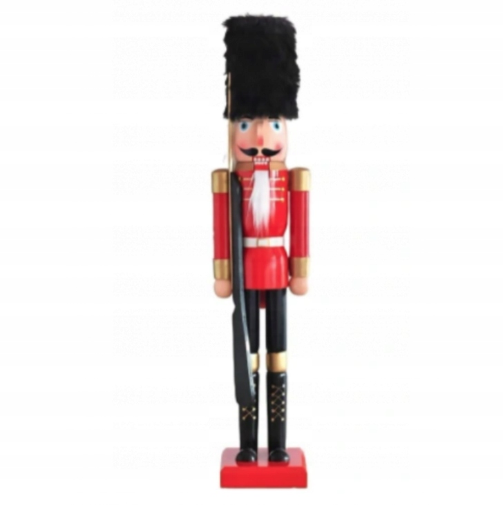 

Dziadek Do Orzechów Drewniany Figurka Ozdoba 90 cm