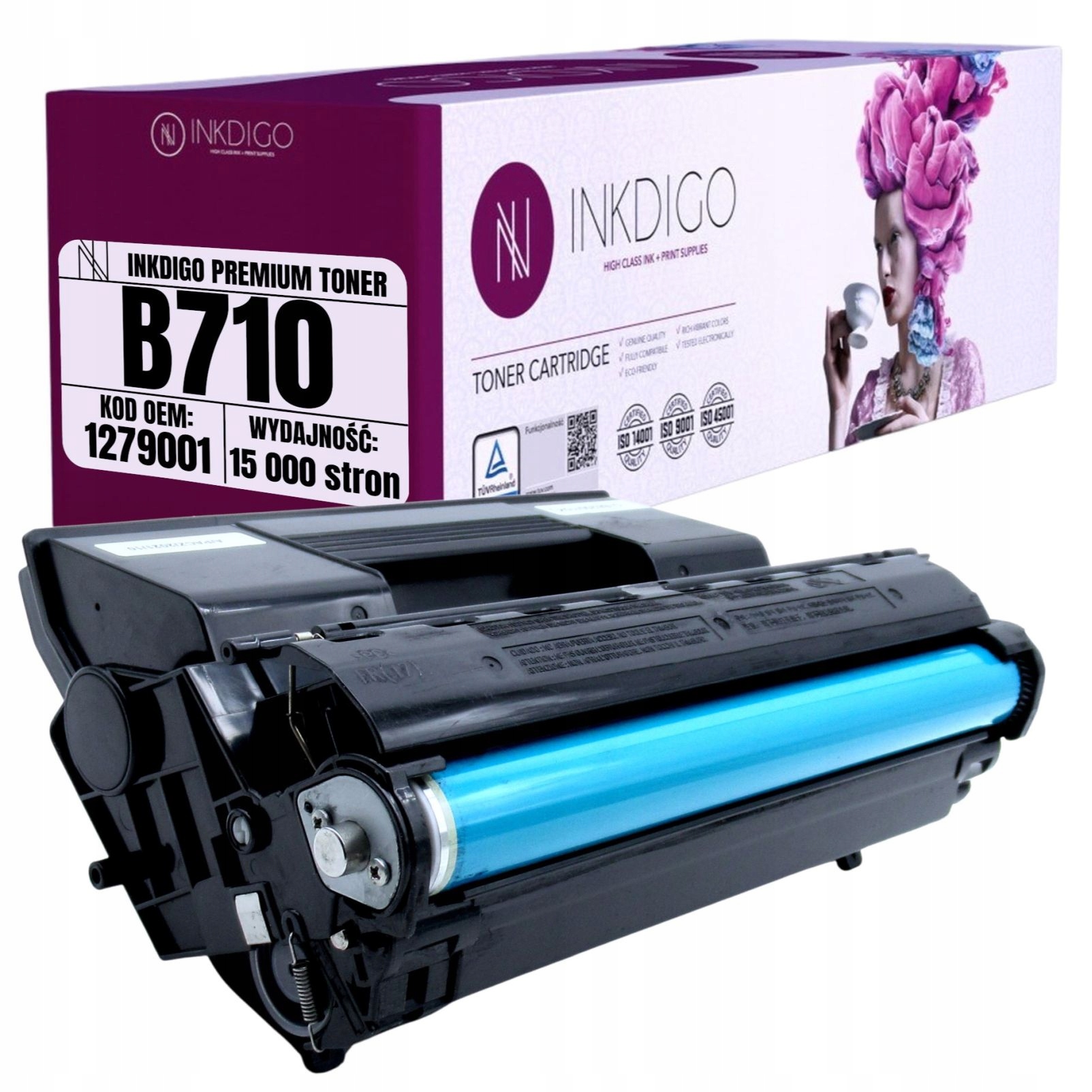 Náhradní toner pro Oki B710 B710dn B720 B720n B730