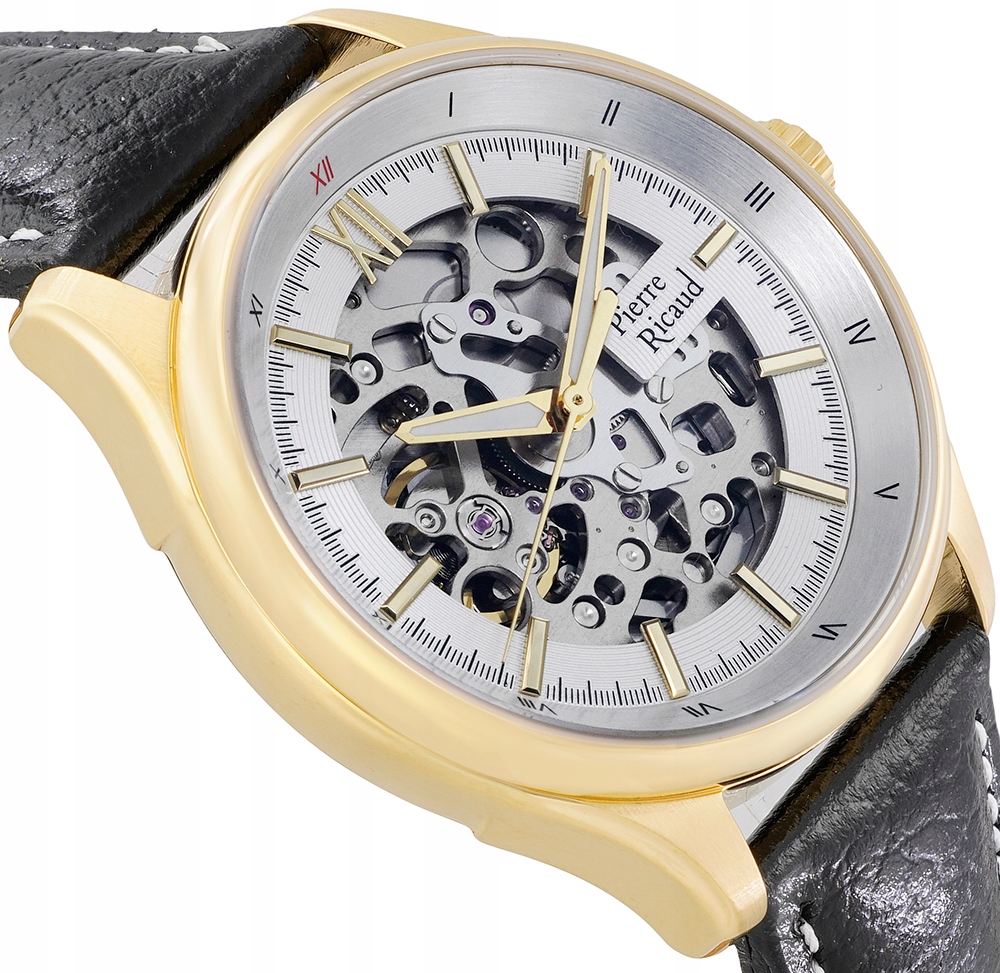 Rewelacja Pierre Ricaud Zegarek Automatic Skeleton P60059.1263A