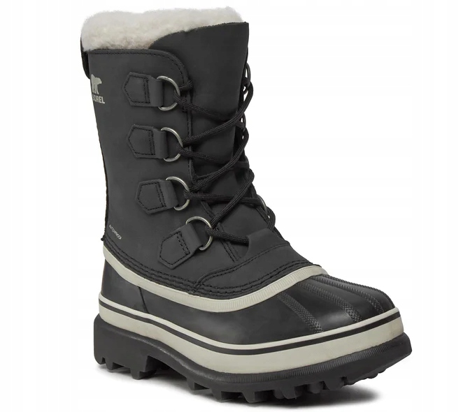 Sorel Dámské Sněhule S Kůží Černé 42 Ž7K