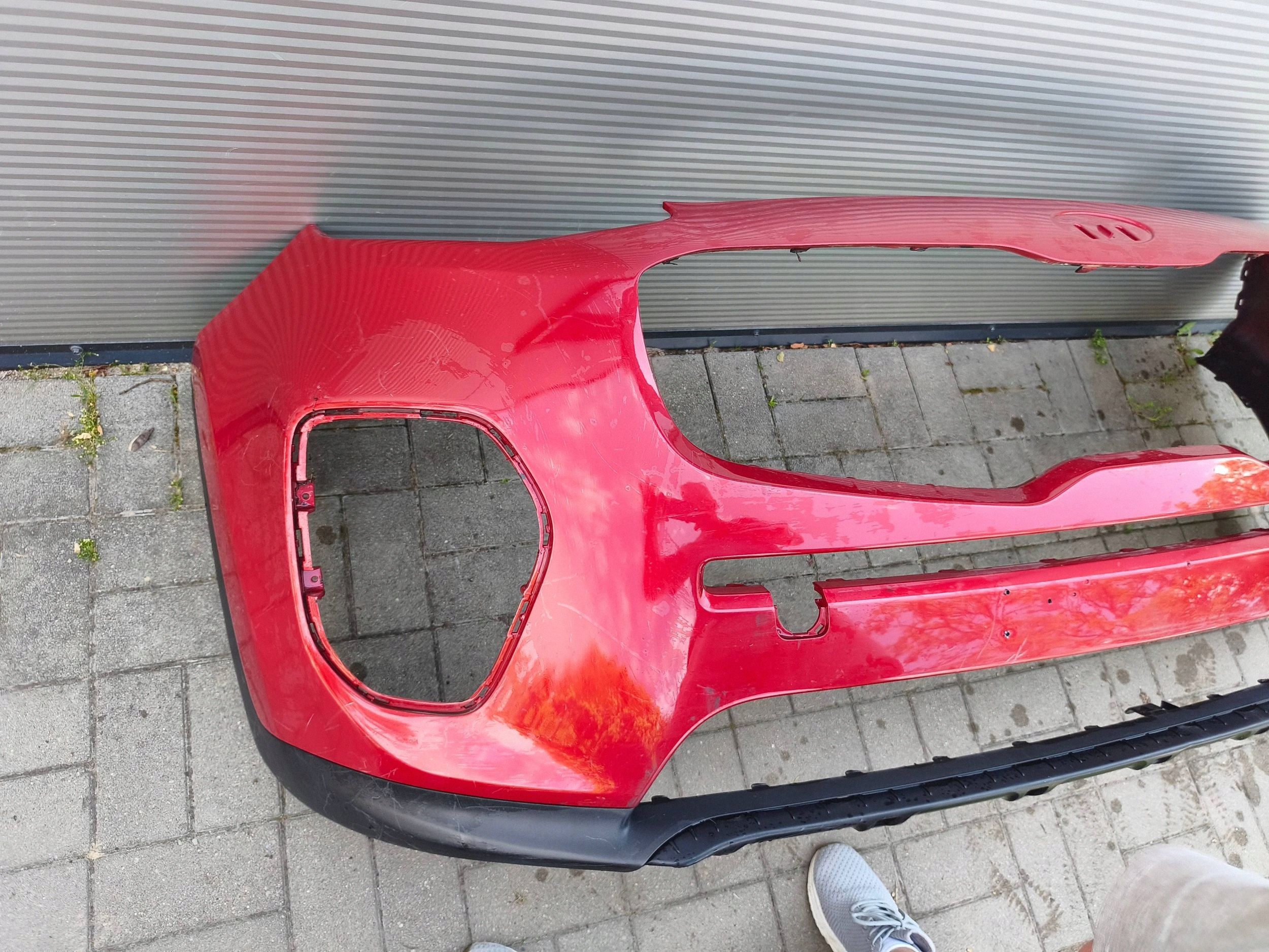 Kia Sportage 4 IV 15- bumper front front