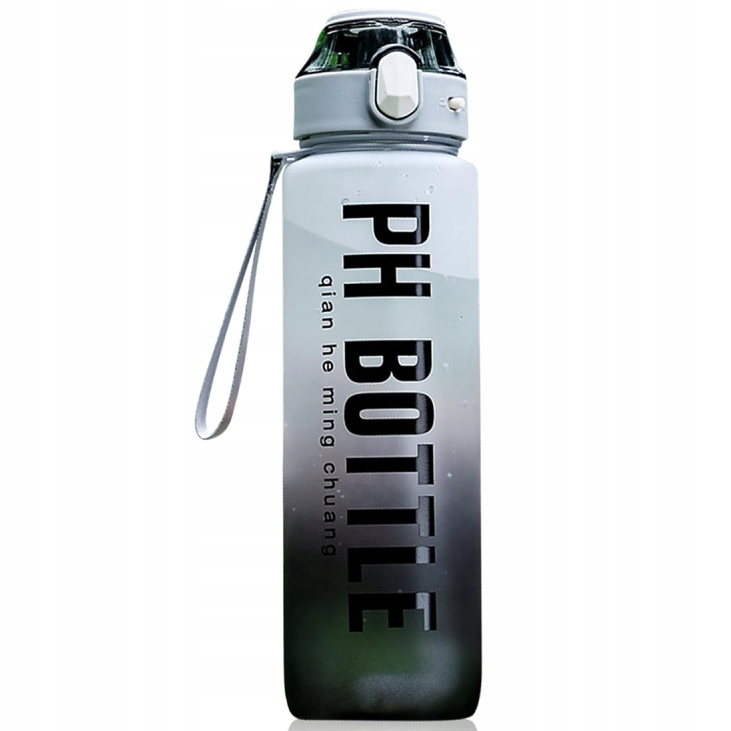 Butelka motywacyjna na wodę 1000ml bidon z miarką siłownia fitness bez Bpa