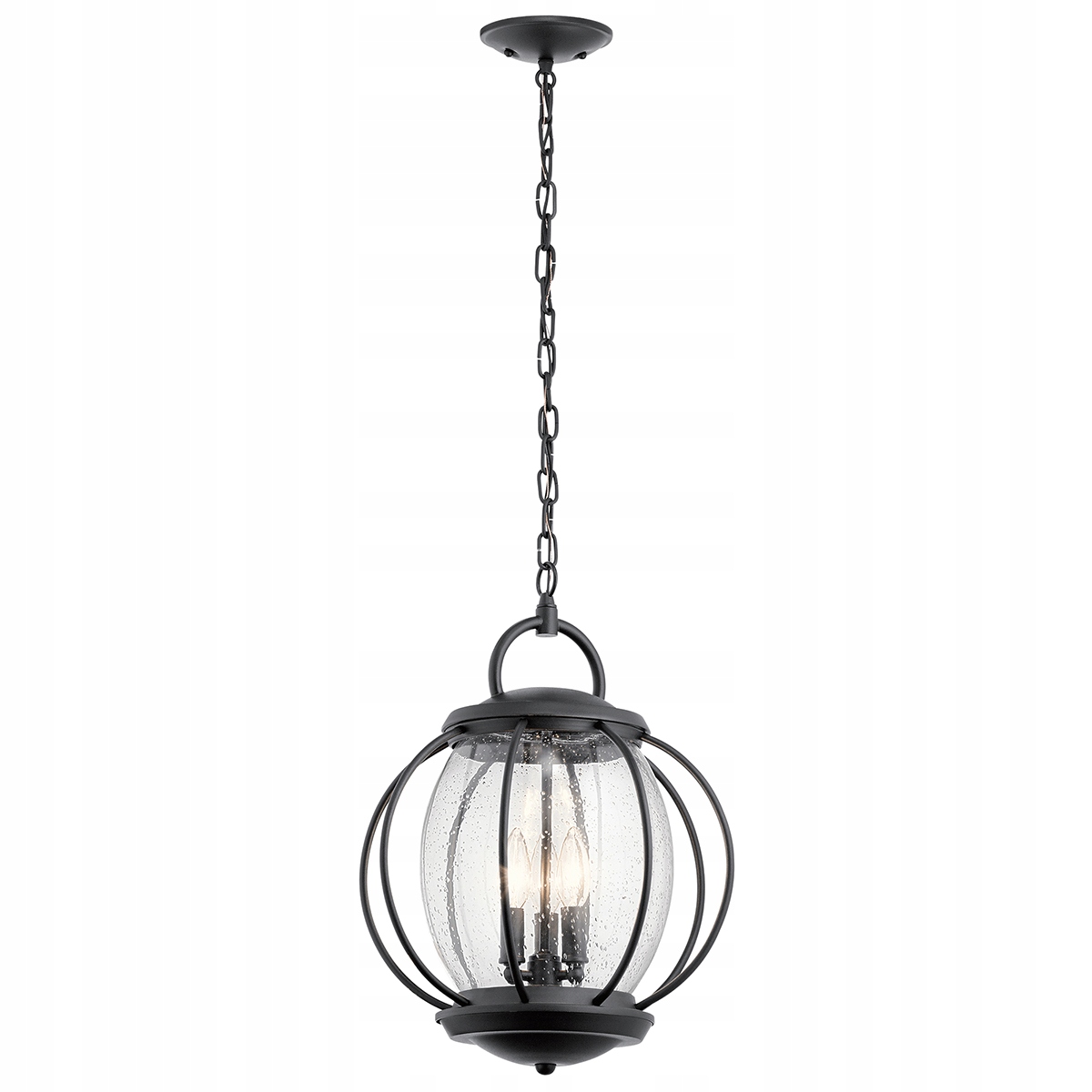 Vonkajšia závesná lampa E14 40W Textúrovaná Vandalia IP44 Kichler