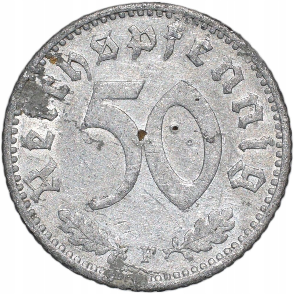 50 Reichspfennig 1942 F