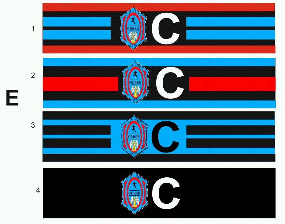 Opaska Kapitana w 48 godzin Regulowana rzepem + Nadruk, Ekstra prezent Stan opakowania brak opakowania