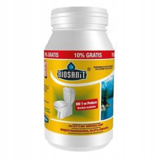 

Biosanit Bakterie do oczyszczalni,szamba 1kg+100g