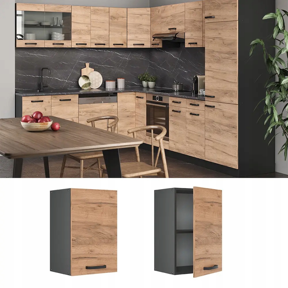 SZAFKA WISZĄCA R-LINE 40CM DĄB/ANTRACYT VICCO Marka Vicco