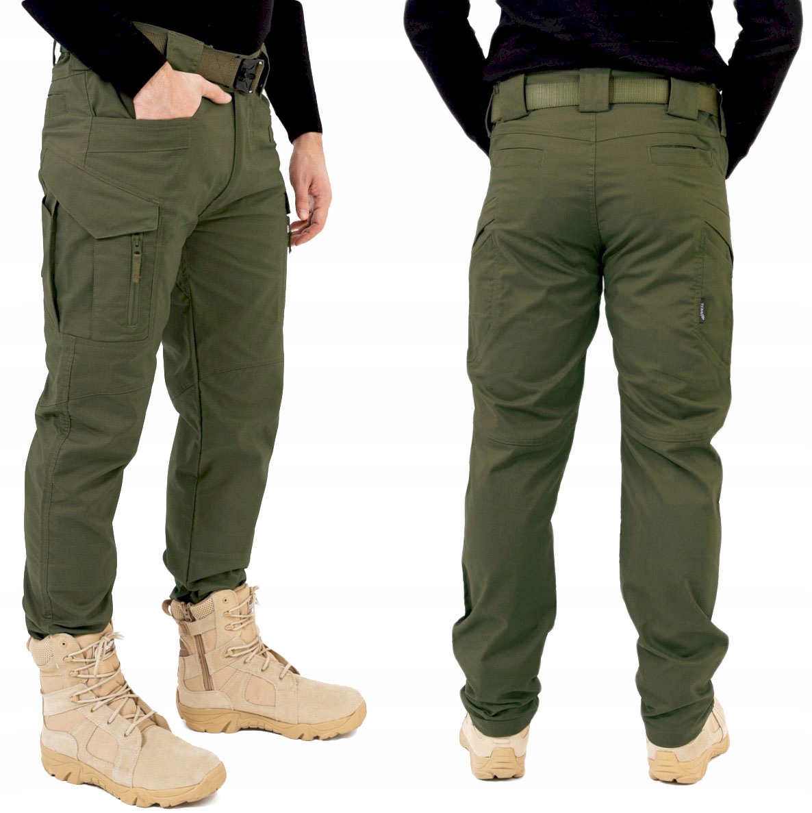 Spodnie taktyczne Texar Elite Pro 2.0 Bojówki Wojskowe Militarne Olive XL