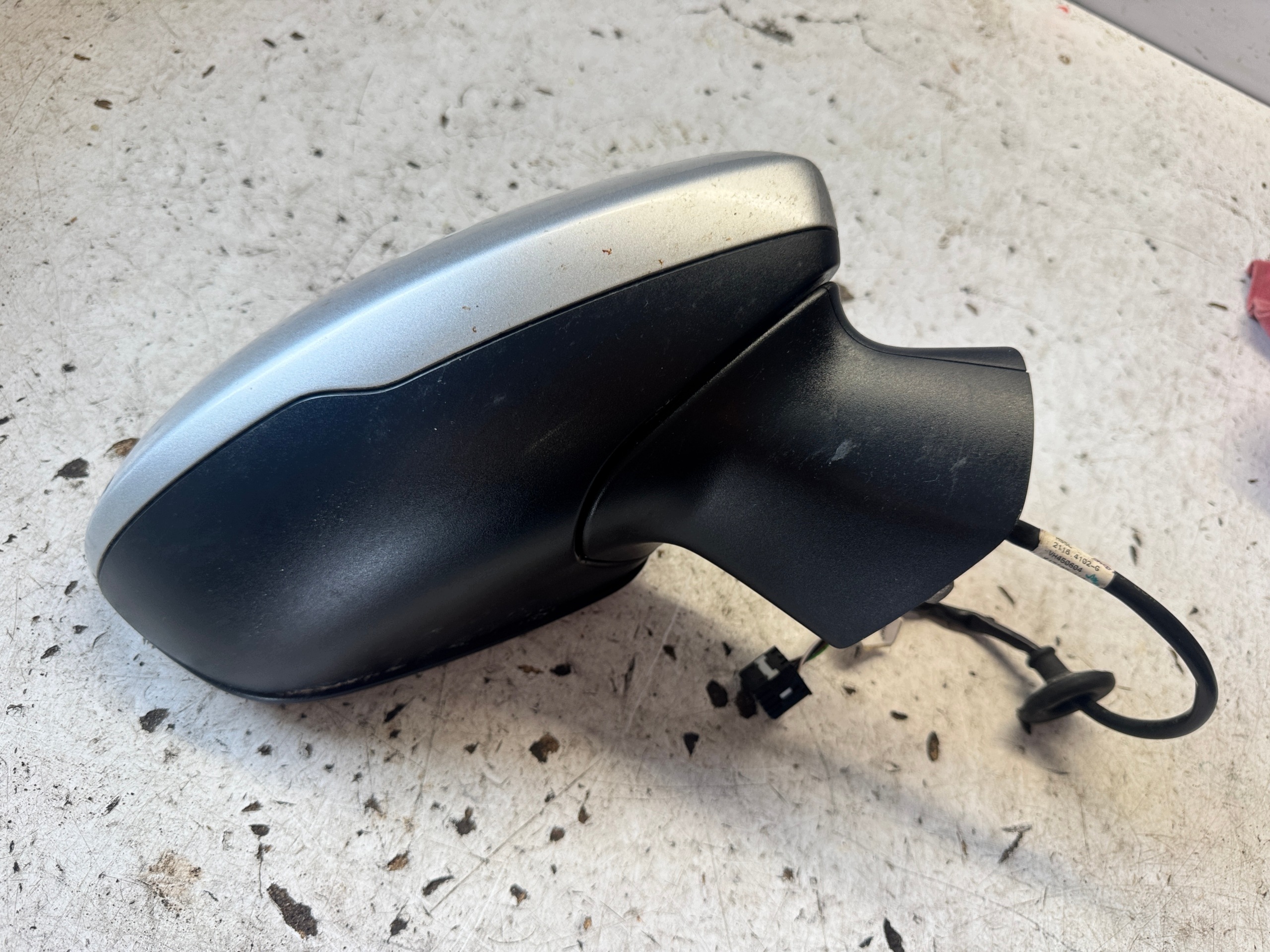 OPEL ASTRA K 5 mirror right electrics silver 5 PIN Z176 EUROPA