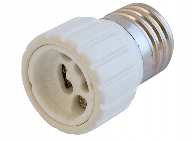 

Adapter przejściówka gwint E27 na GU10 redukcja