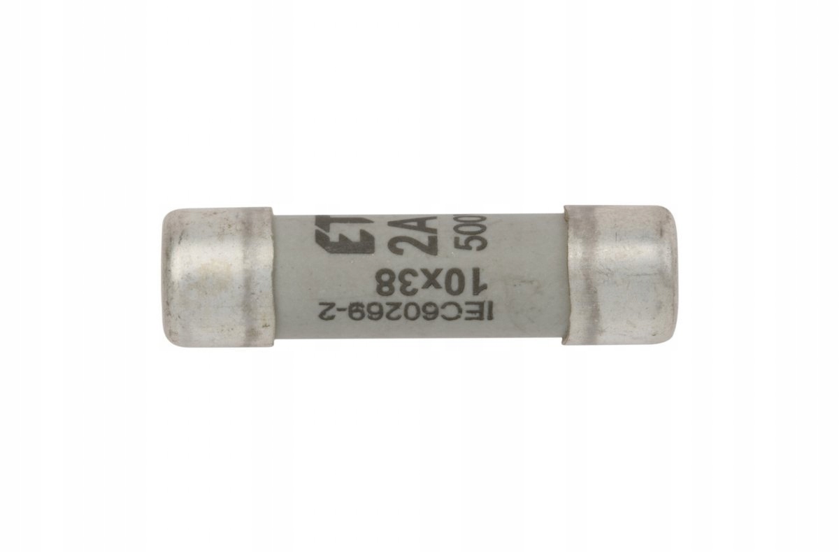 

Wkładka bezpiecznikowa 10x38 2A gG 500V CH10