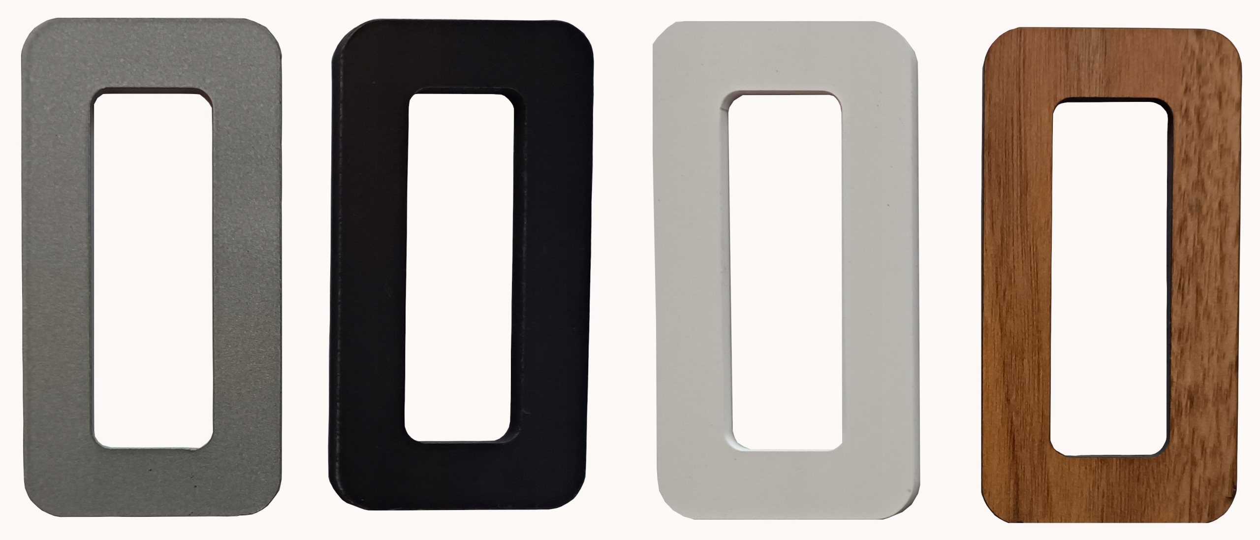 Drzwi przesuwne naścienne LIDER 90 z maskownicą Typ Pełne