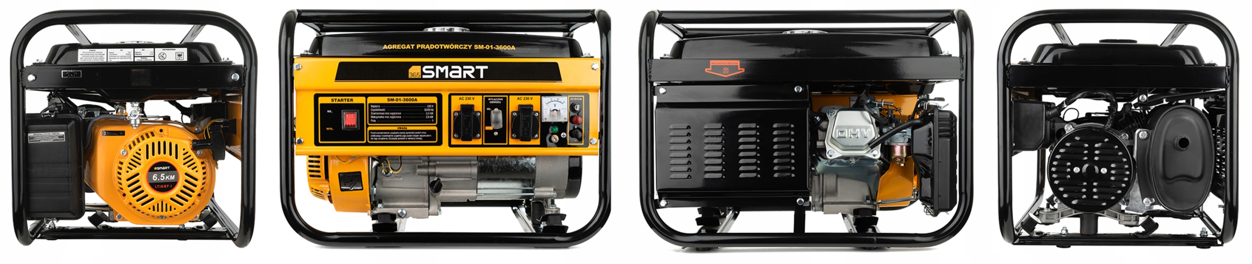 SMART AGREGAT PRĄDOTWÓRCZY 2600W 230/12V AVR Rozruch elektryczny