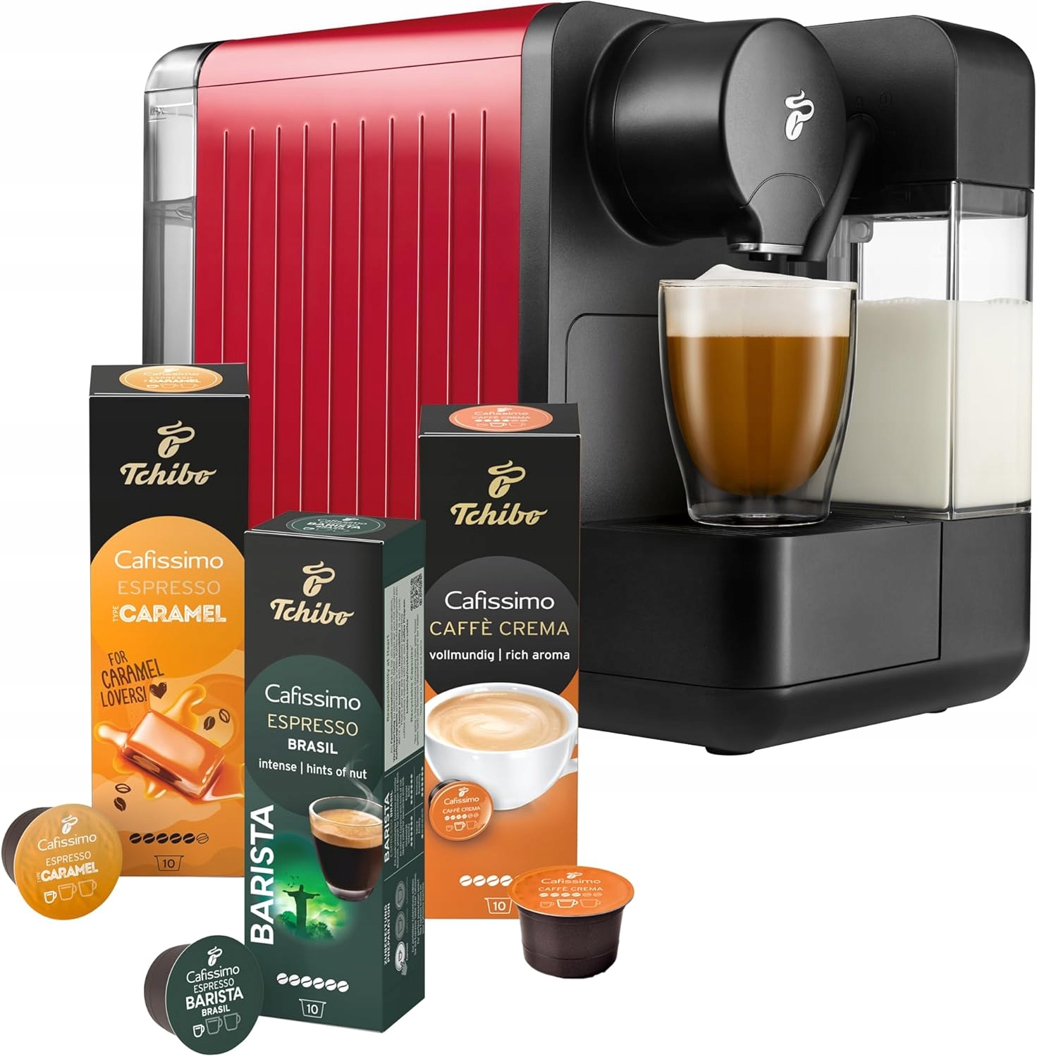 Kapslový Kávovar Tchibo Cafissimo Milk 15 Bar 30 Kapslí Bonus