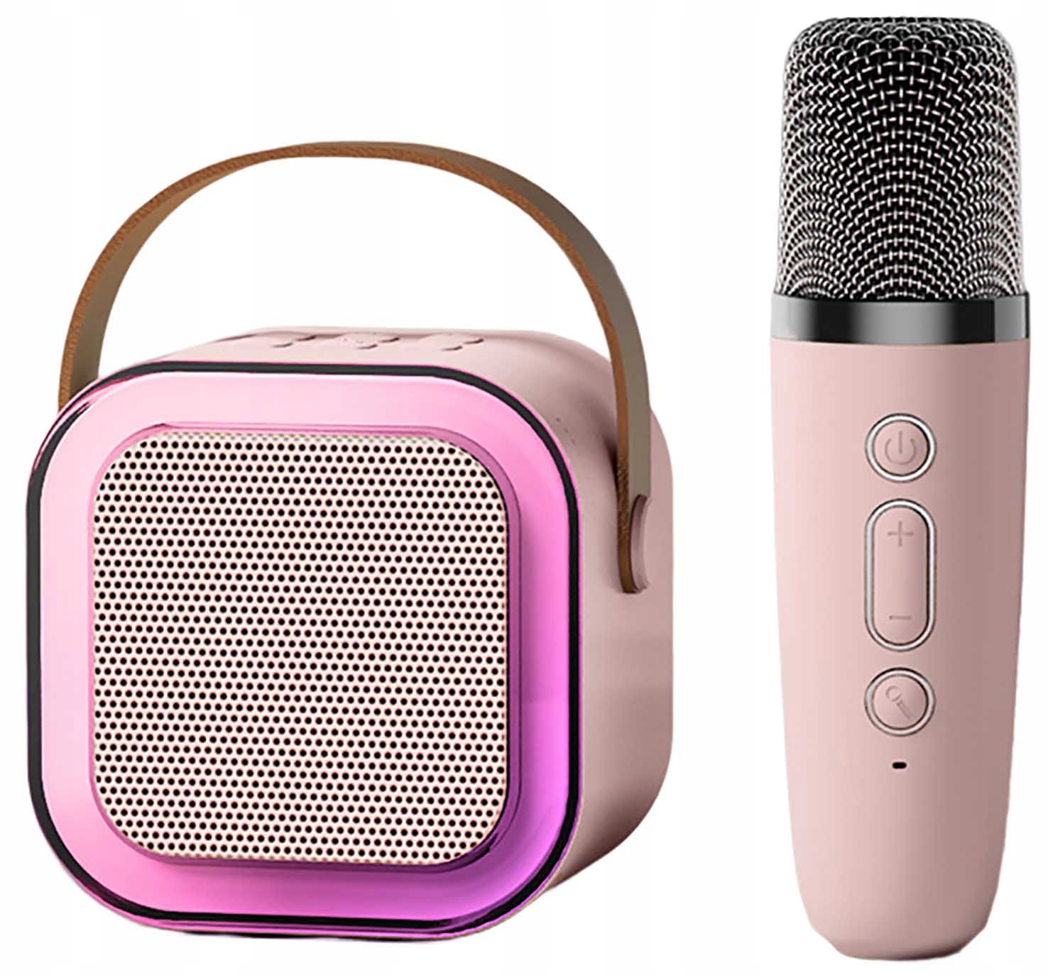 ZESTAW KARAOKE BEZPRZEWODOWY Z BLUETOOTH MIKROFON + GŁOŚNIK DLA DZIECI