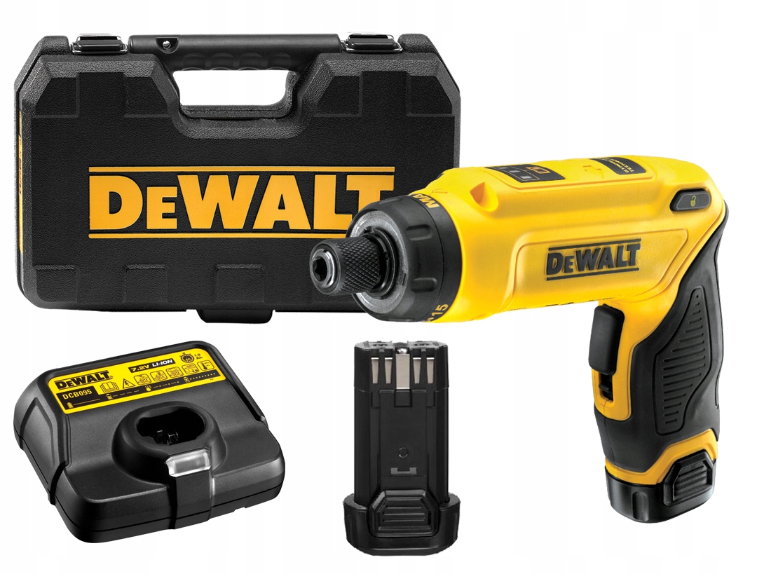 

Wkrętarka DeWalt zasilanie akumulatorowe 7,2 V