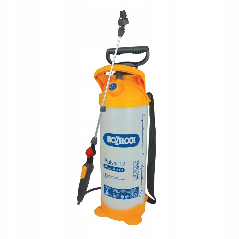 Tlakový postrekovač Hozelock Pulsar Plus 12, 0 l s tryskou Multi Jet