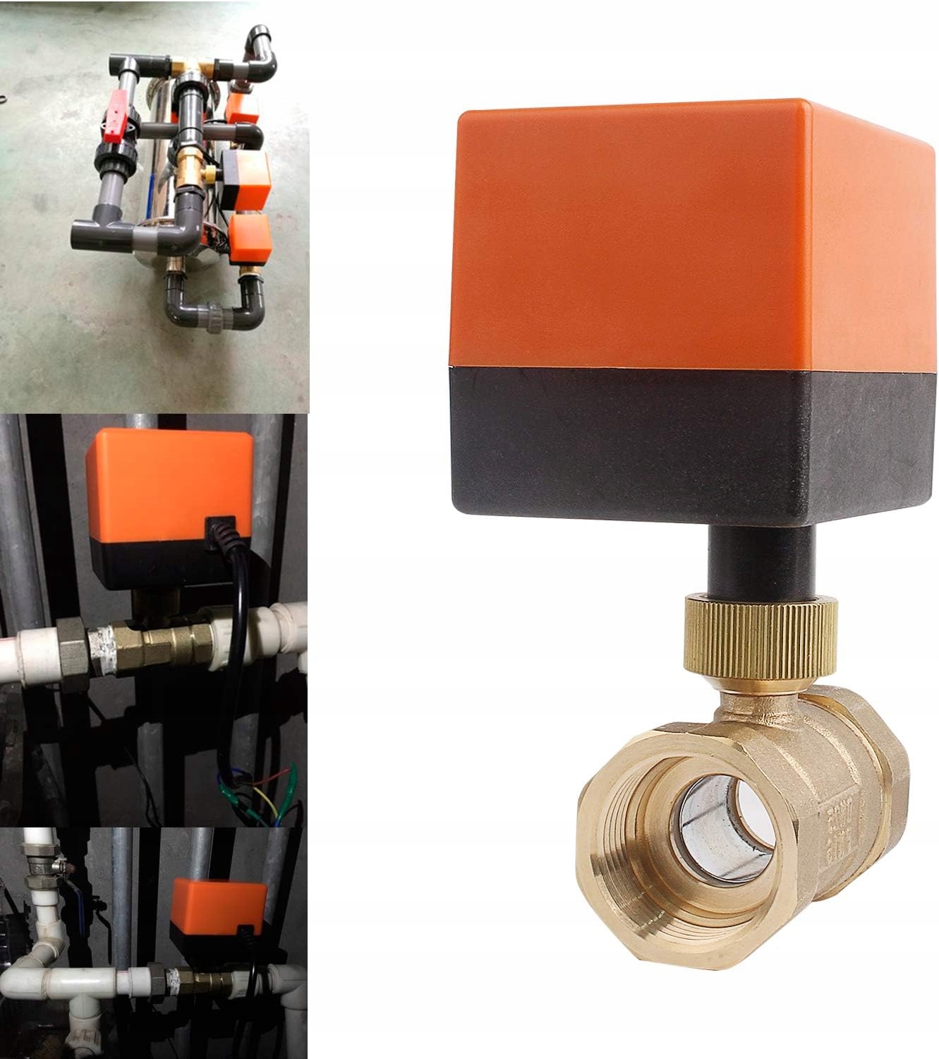 Elektroventil Kulový 1 palec s pohonem 230 V DN25 pohon vody voda