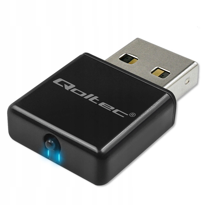 Qoltec Bezprzewodowy ultra szybki mini adapter Nano WiFi Standard N Usb