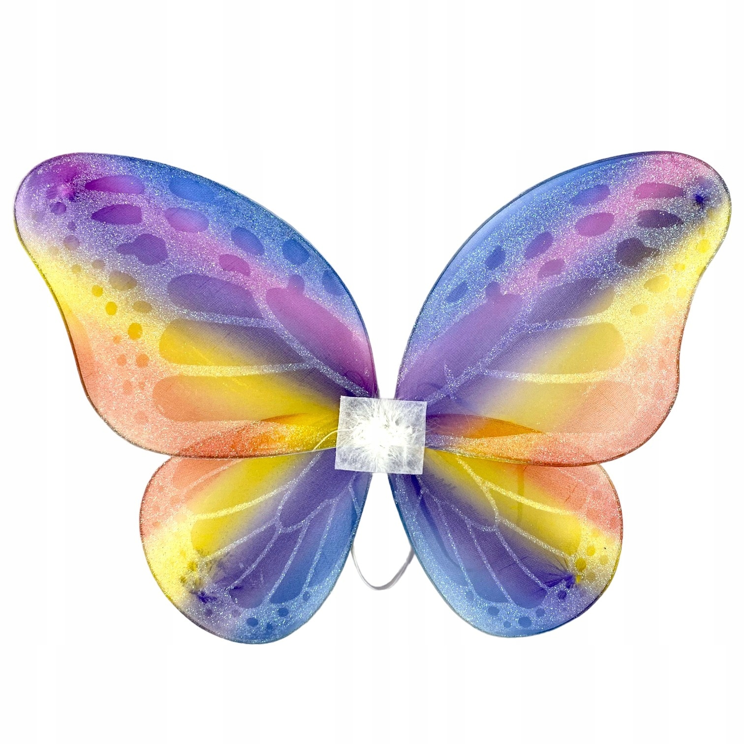 Tęczowe SKRZYDŁA Motyl MOTYLEK Kolorowe Skrzydełka Kolor wielokolorowy