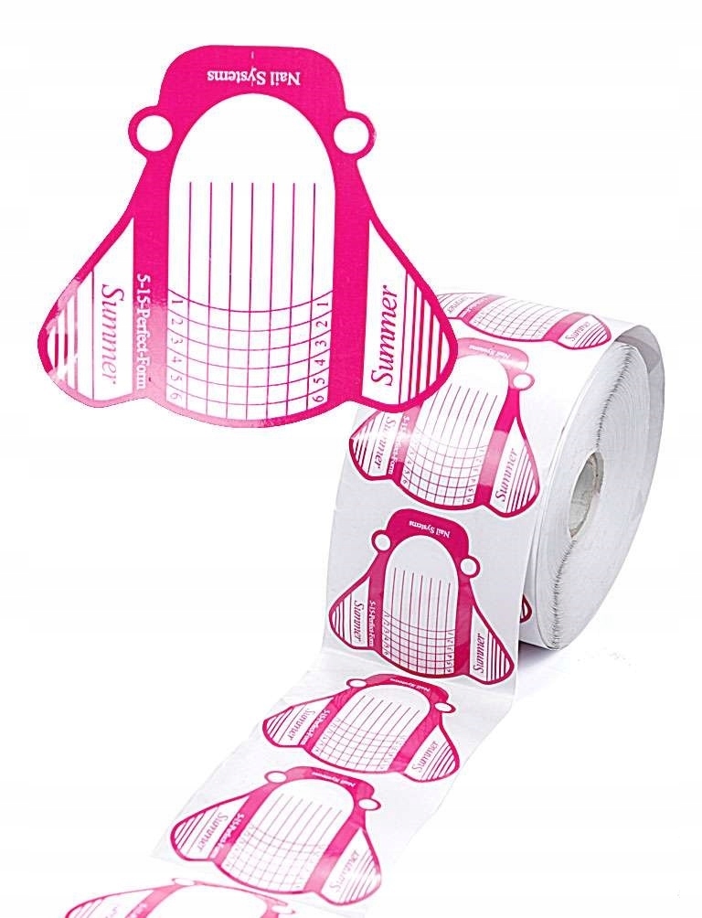 

Deni Carte Formy Do Przedłużania Różowe 100SZT