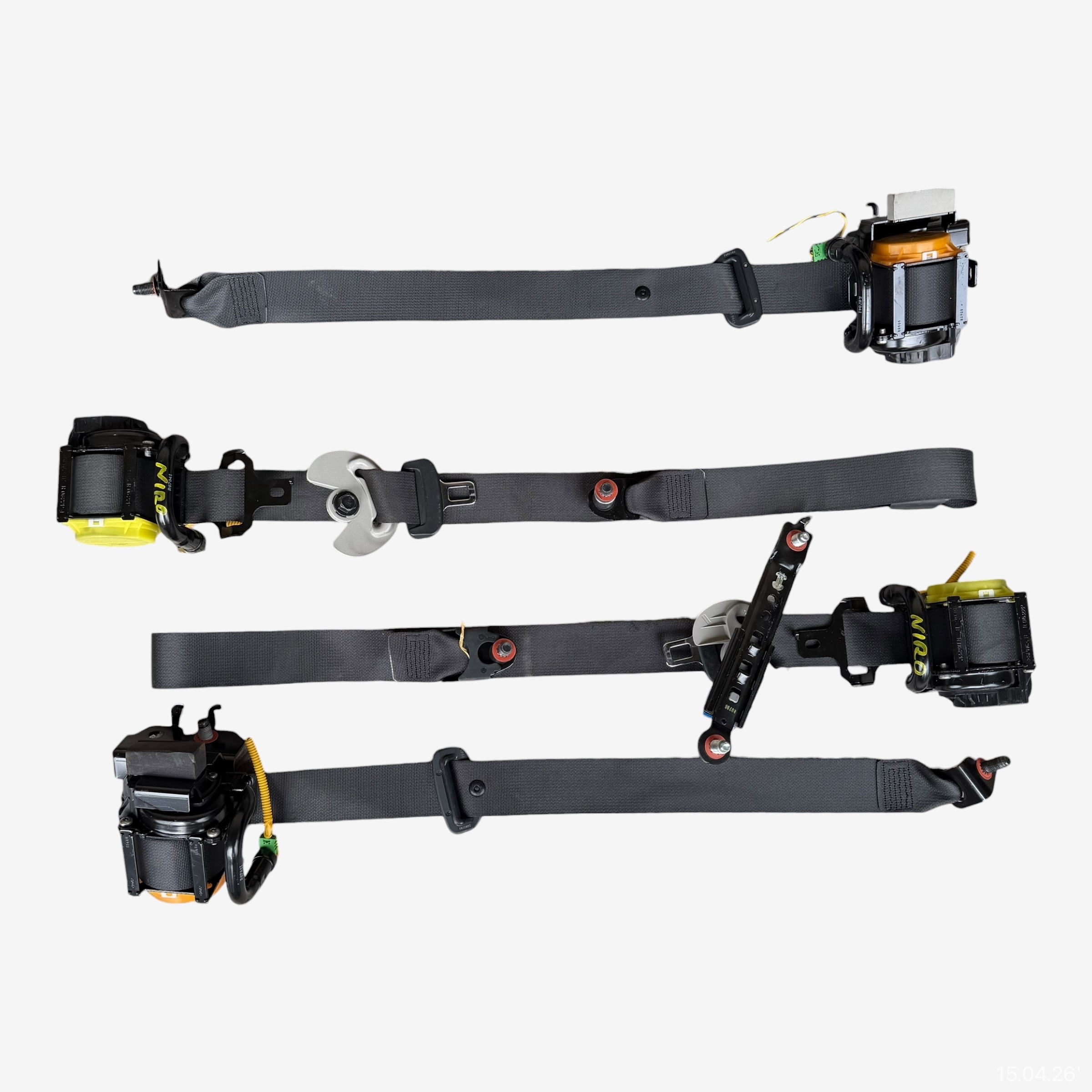 dashboard complete airbag console tension belts cockpit KIA NIRO II 2022 ROK