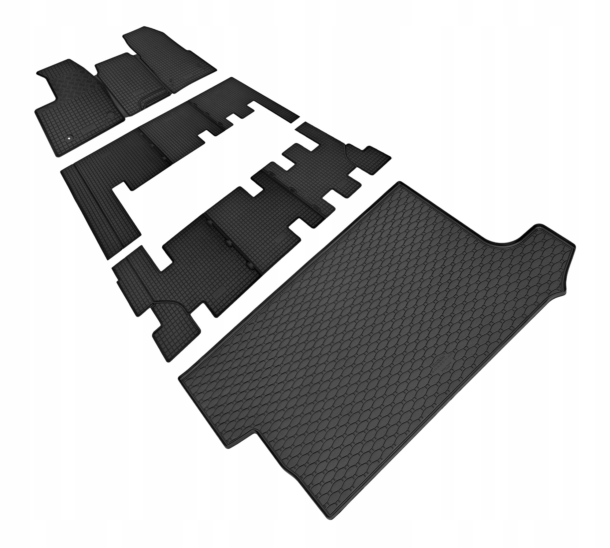 Zestaw dywaników do Ford Transit Custom od 2018 Manual | 9 miejsc L2