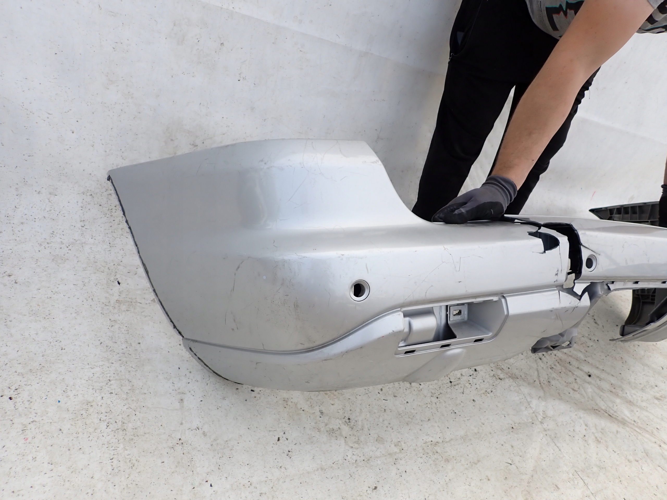MERCEDES ML W163 LIFT bumper BOK left rear part PDC