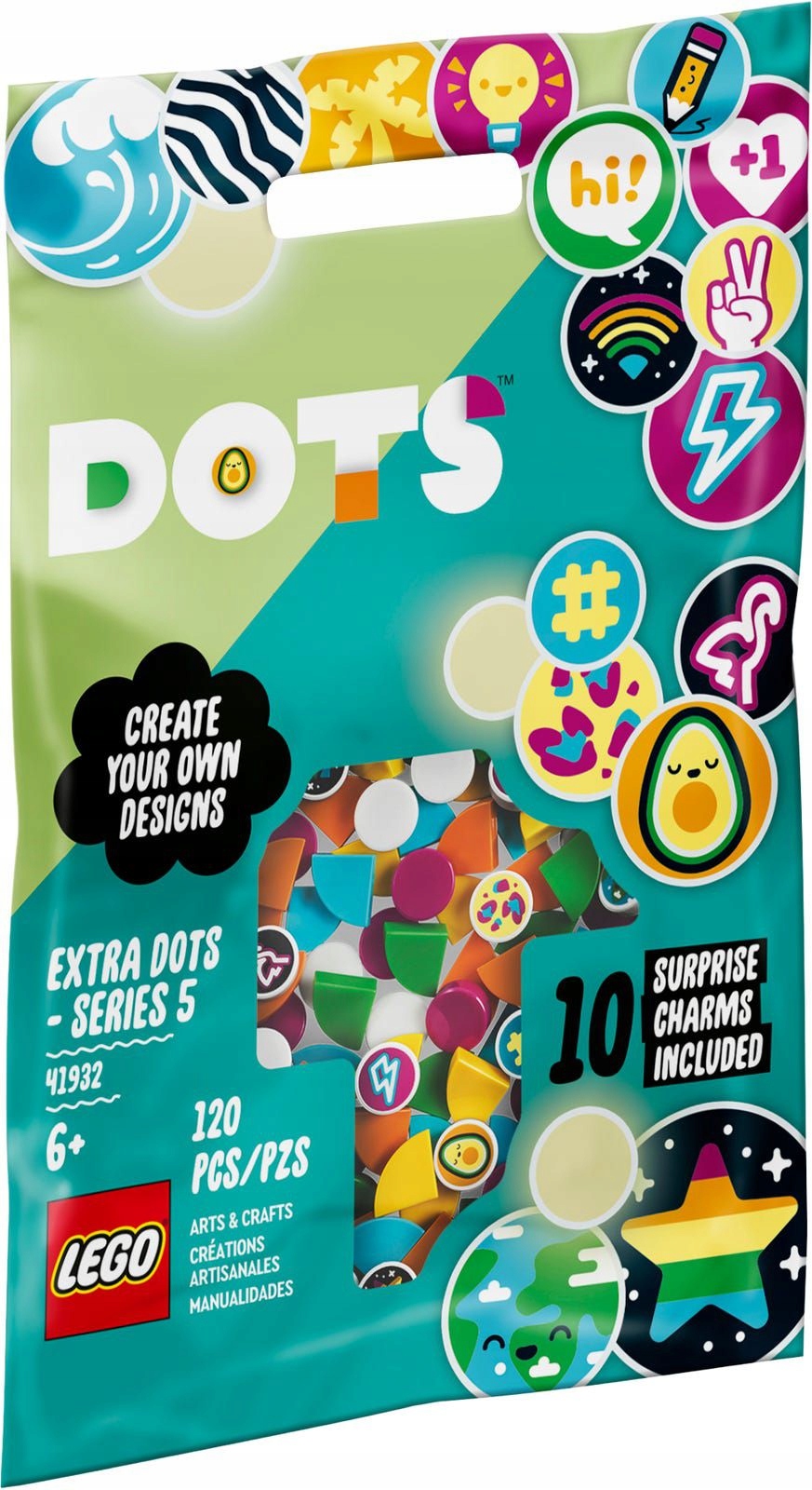 

Klocki Lego Dots 41932 Lego Dots Dodatki Seria 5
