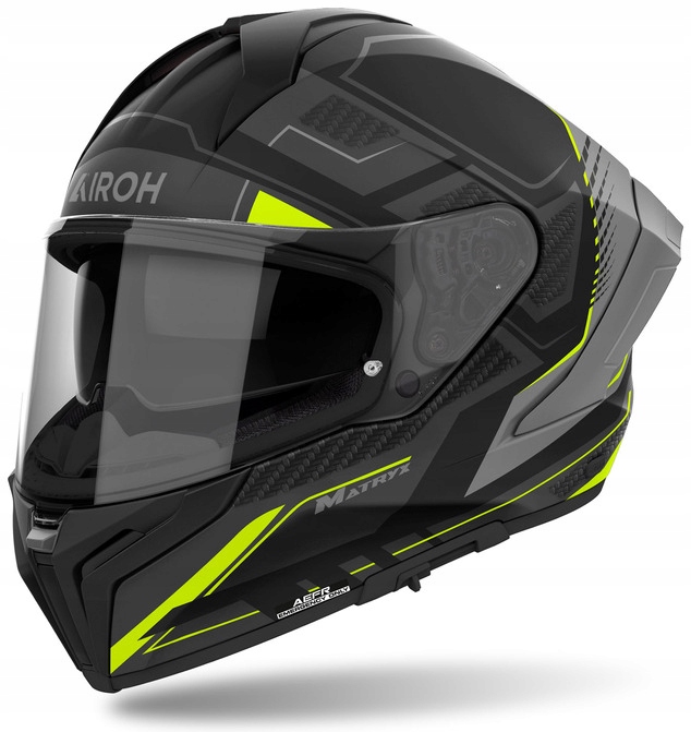 Airoh Matryx Rocket Yellow Matt Motocyklová Prilba Integrálna Žltá Matná