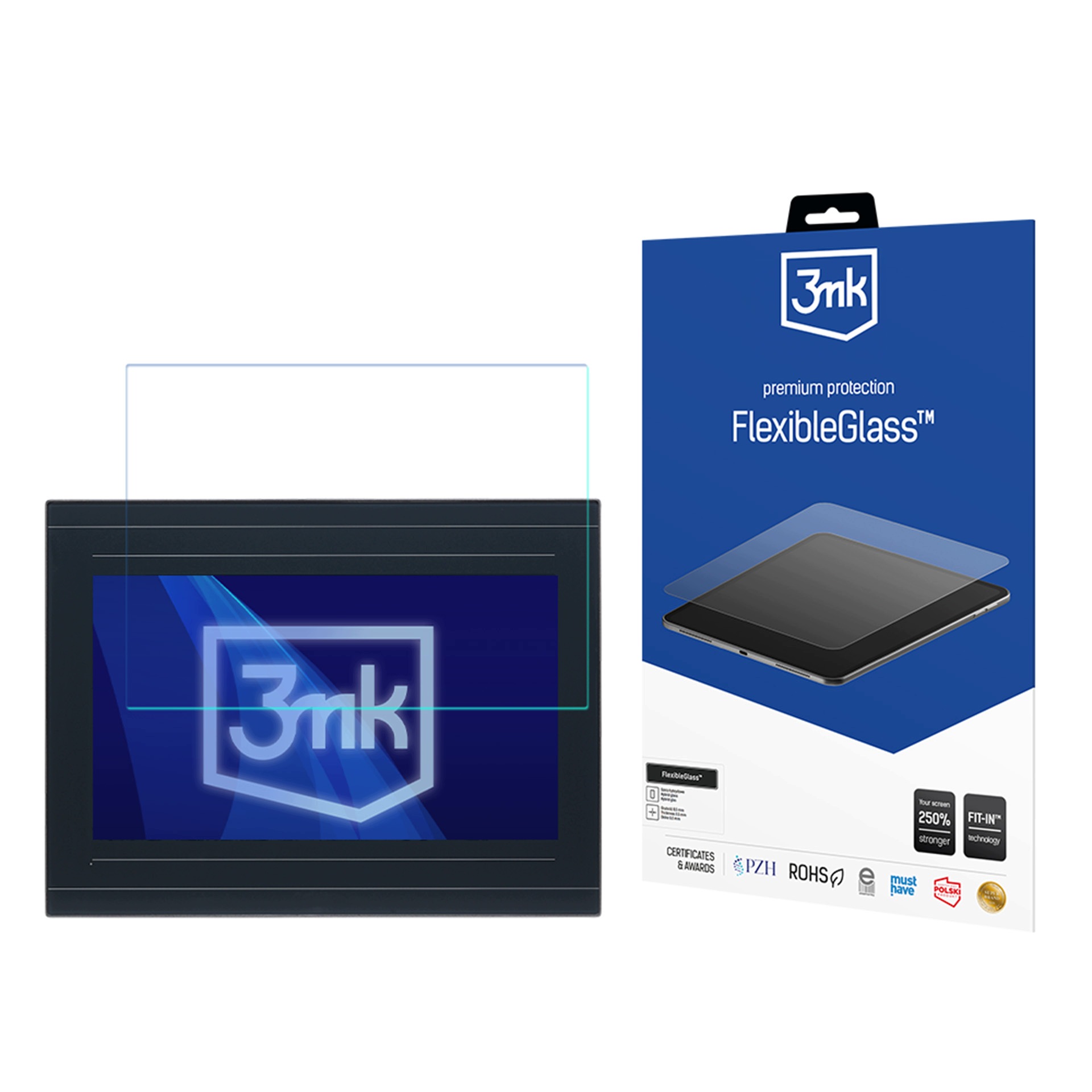 Sklo 7H 3mk FlexibleGlass na displej Nexcom Ippc 1650P