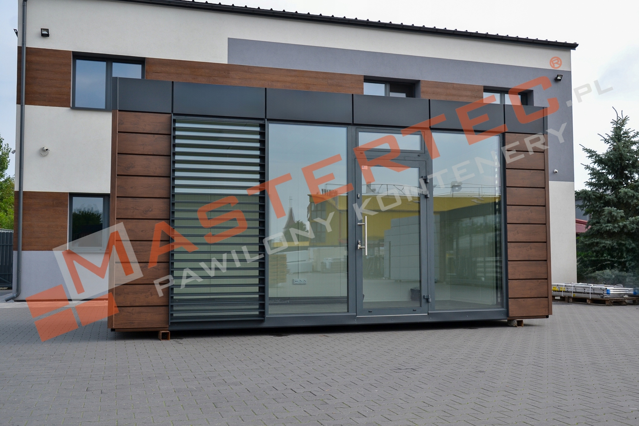 Całoroczny Kontener Biurowy Pawilon Handlowy Mastertec.pl CENA BRUTTO !!!! Długość 6 m