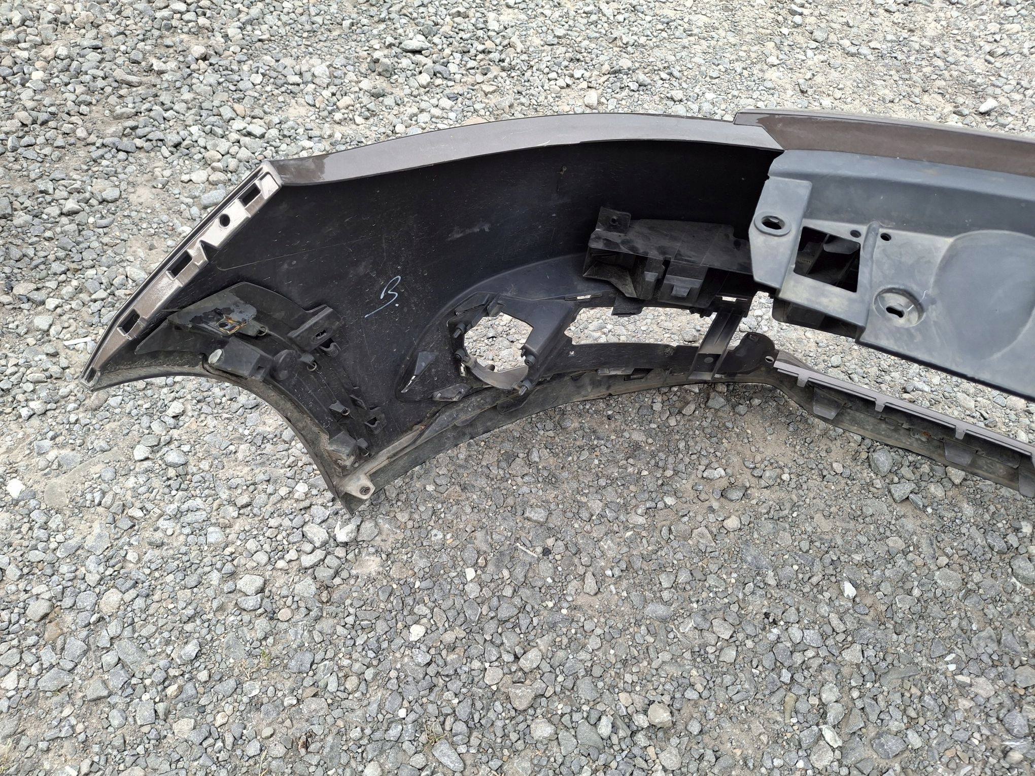 of a bumper front RENAULT SCENIC III LIFT 2013R->