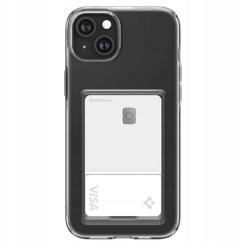 Etui Spigen Crystal Slot na do iPhone 15 Plus przezroczyste