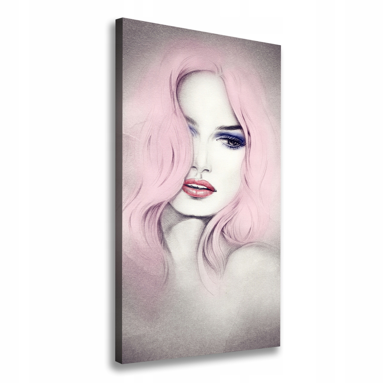 

Foto obraz na płótnie Abstrakcja kobieta 60x120 cm