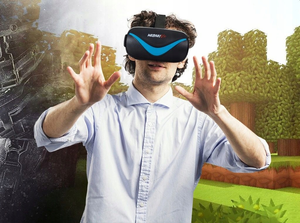 GOGLE VR 3D do Telefonu +Bezprzewodowy Gamepad Marka Webski