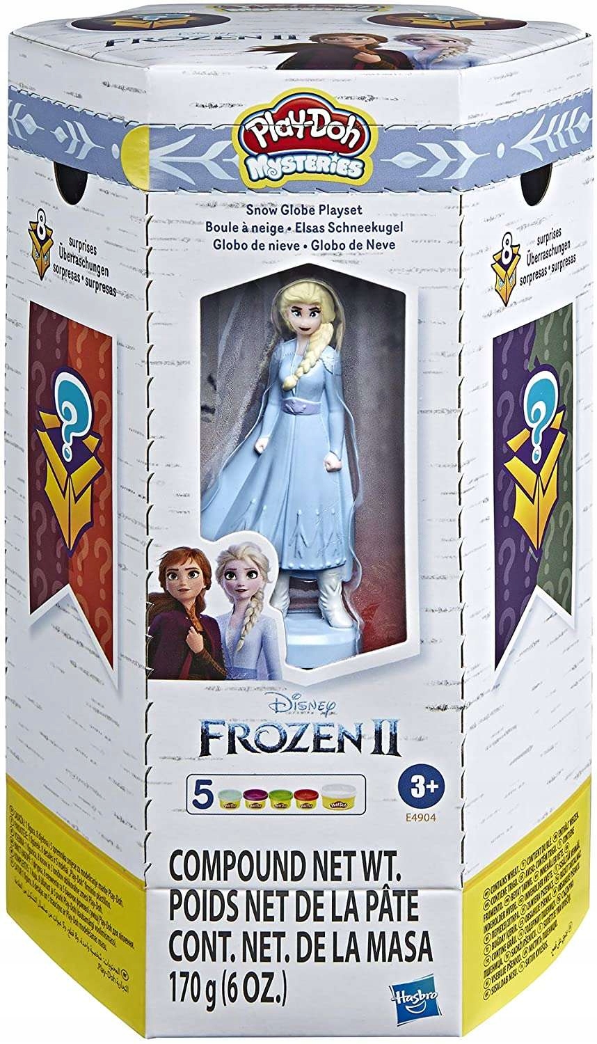 

Zestaw Ciastoliny Frozen II 5 Kolorów +8 Akc.