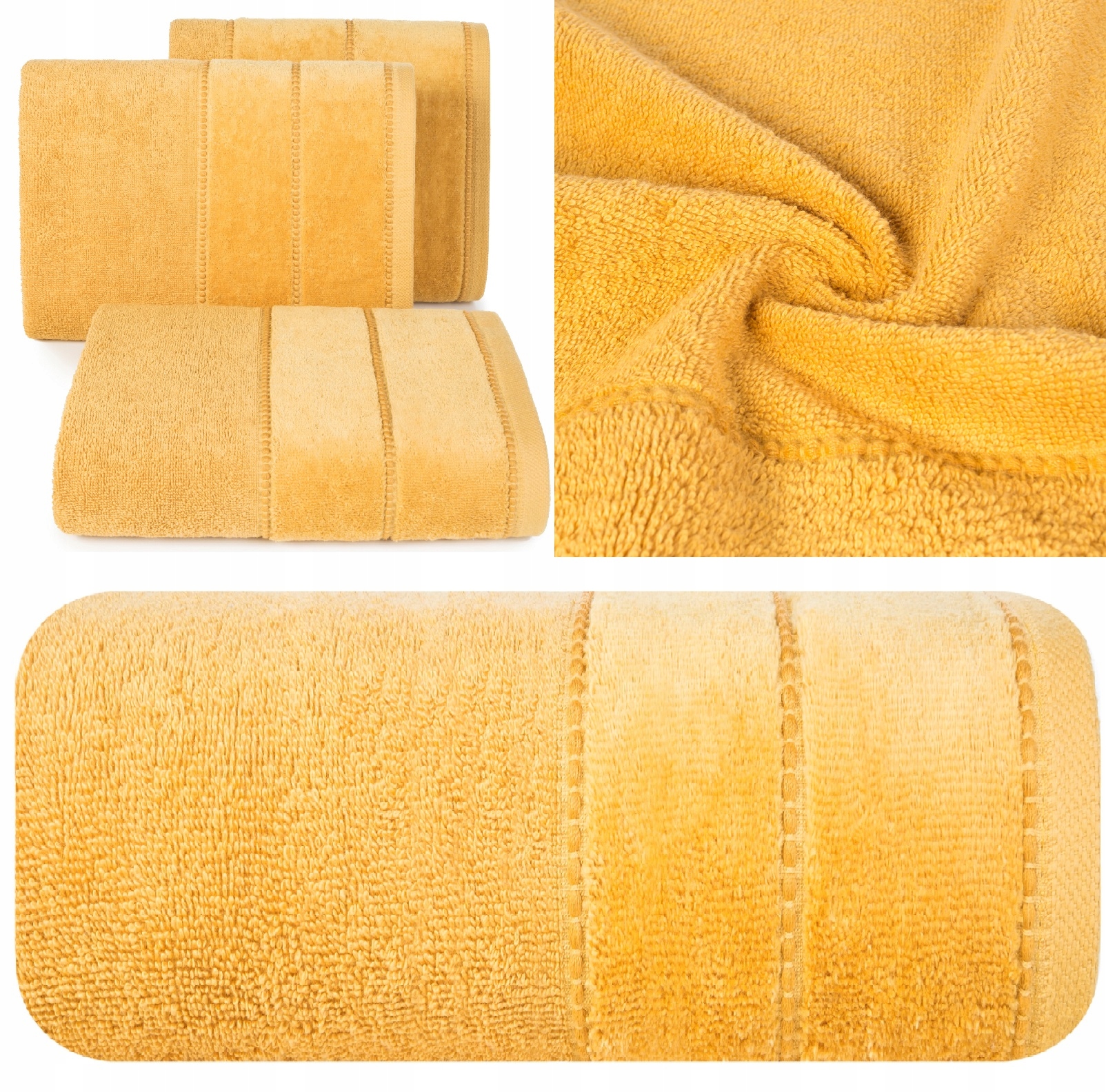 Kpl ręczników 50x90+70x140 GRUBE 500g 100% BAWEŁNA Marka Eurofirany